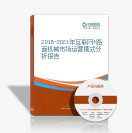 2015-2020年互聯(lián)網(wǎng)+路面機械市場運營模式研究咨詢
